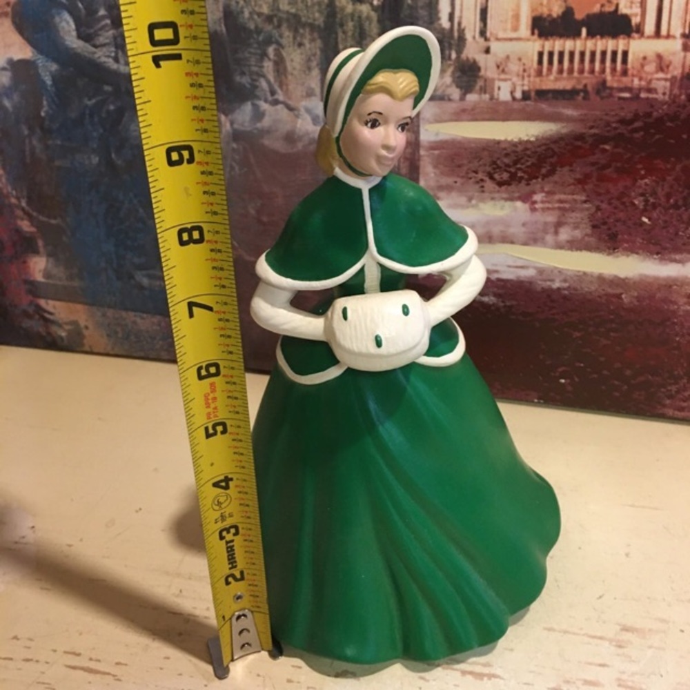 VTG Holland Mold Victorian Lady Figure Hand Painted Ceramic - Picture 6 of 9